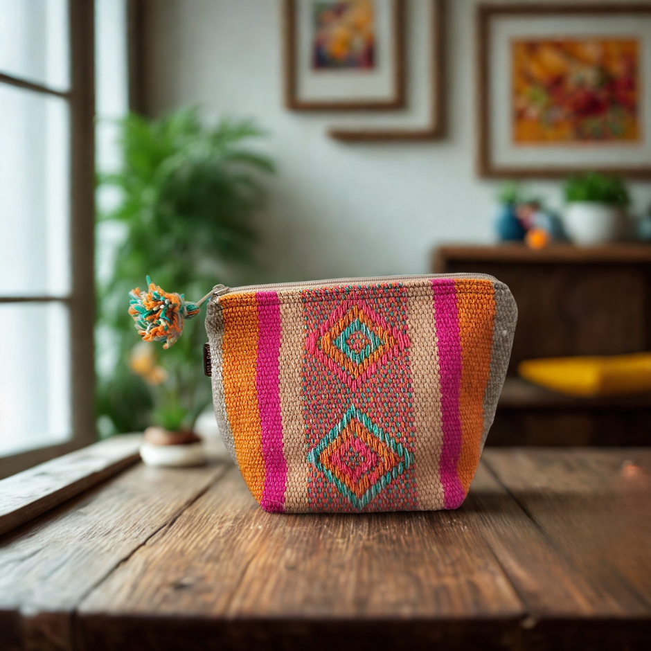 Neceser textil (cierre zipper)