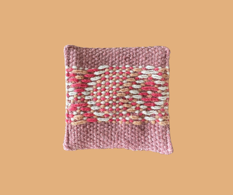 Posavasos textil grueso