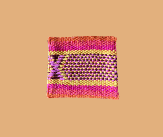 Posavasos textil grueso