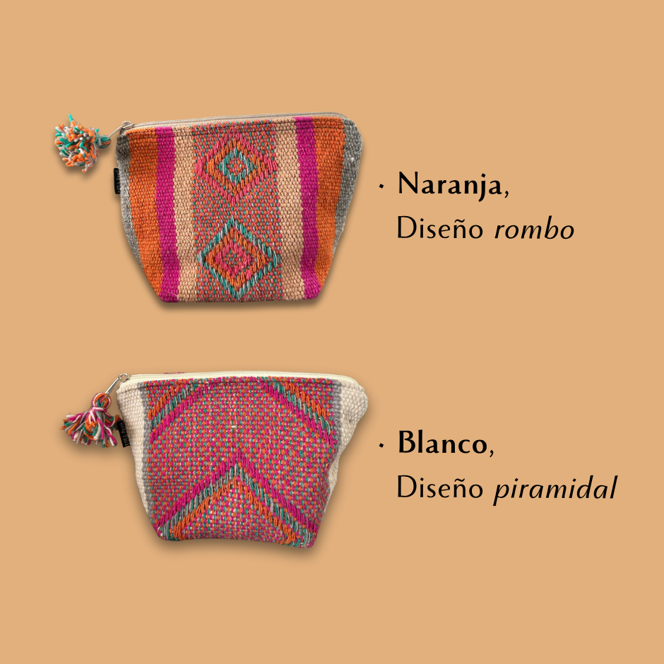 Neceser textil (cierre zipper)