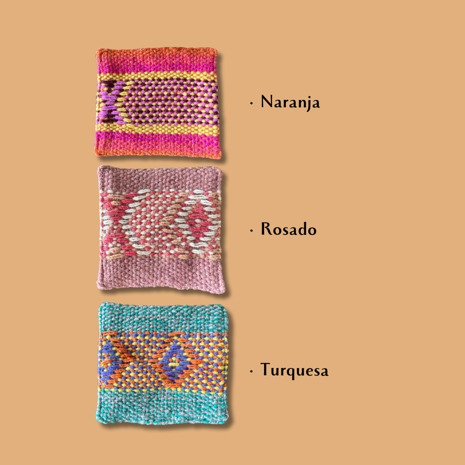 Posavasos textil grueso