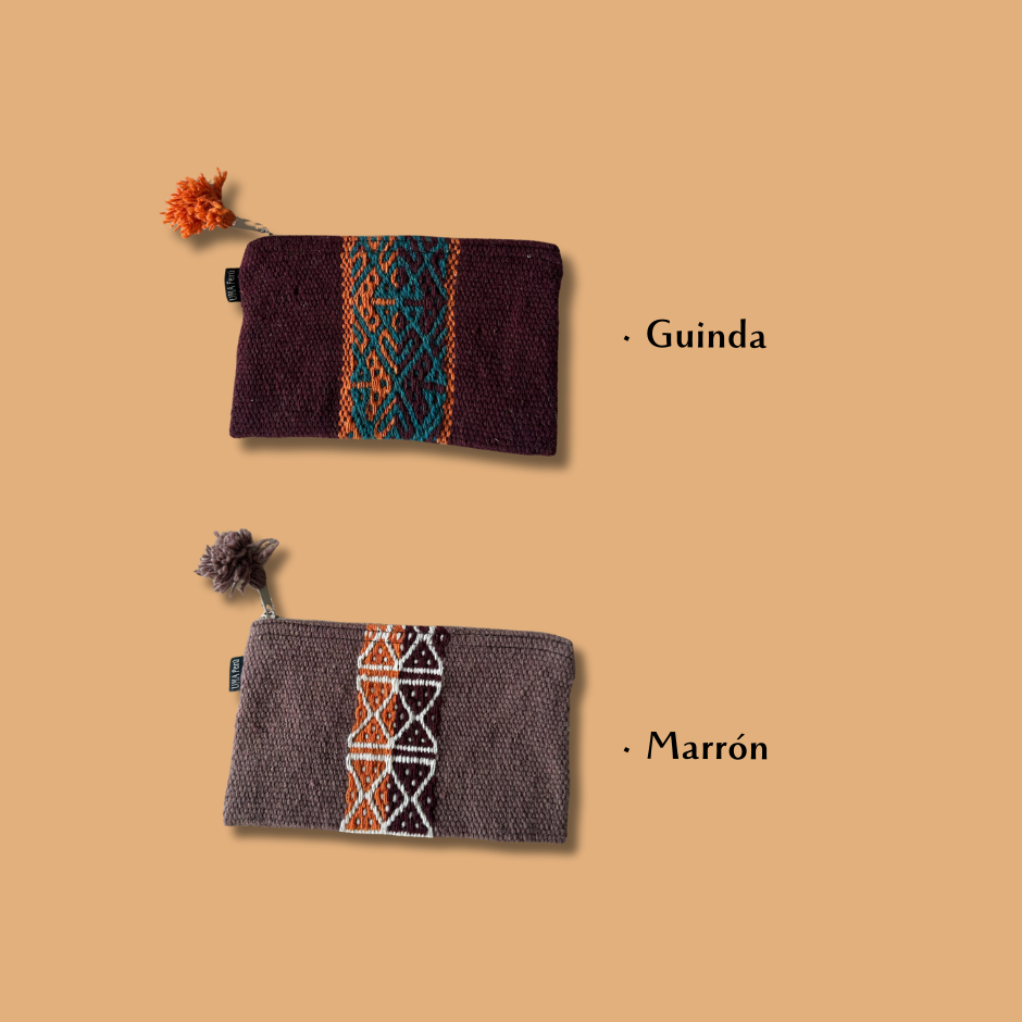 Cartuchera textil (cierre zipper)